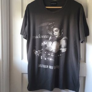Reissue Madonna Like A Virgin Tour t shirt